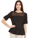 Miway Embroided Top with Beads on Embroidery