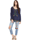 MIWAY Boho Chic Embroidered Tunic