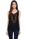 MIWAY Bohemian Embroidered Top