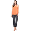 Miway Orange Solid Crop top