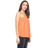 Miway Orange Solid Crop top