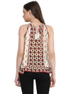 MIWAY Printed Halter Top