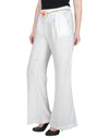 Miway Viscose Solid White Pant