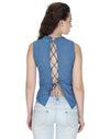 MIWAY Peek-A-Boo the Blues Top