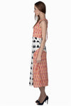 Miway Geometrical Bohemian Ikat Dress