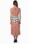 Miway Geometrical Bohemian Ikat Dress