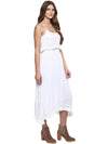 MIWAY White Bohemian Maxi Dress