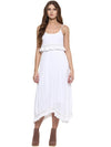 MIWAY White Bohemian Maxi Dress