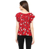 MIWAY Cherry Floral Top