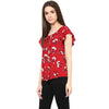 MIWAY Cherry Floral Top