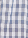 Miway Cotton Checked Blue Top