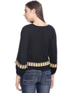 Miway Women  Black Solid Top