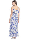 Miway Women  Blue Printed Dress