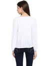 MIWAY White Embroidered Tunic