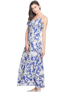 Miway Women  Blue Printed Dress