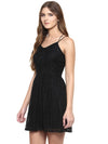 Miway Miway women's black lace dress