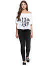 MIWAY Easy Breezy Embroidered Top