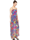 MIWAY Sleeveless Multicolor Shift Dress