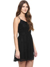 Miway Miway women's black lace dress